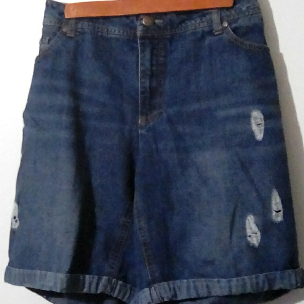 Denim Jean plus-sized Shorts